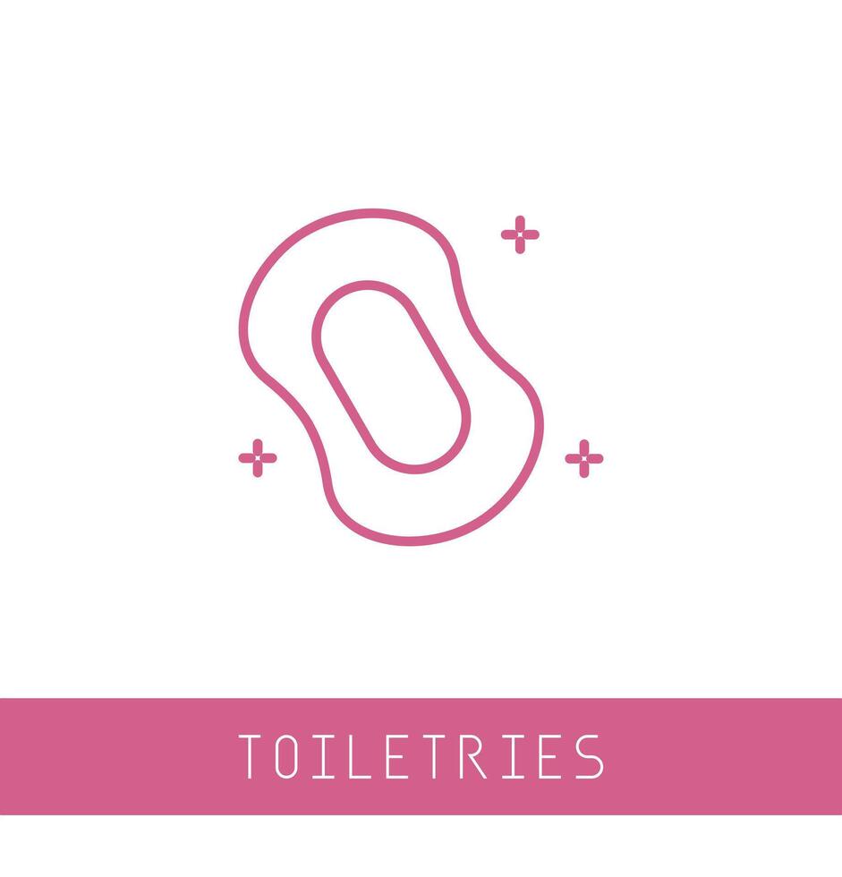 Seife Symbol. Hygiene Symbol. Single hoch Qualität Gliederung Symbol zum Netz Design oder Handy, Mobiltelefon App. dünn Linie Zeichen zum Design Logo. Rosa Gliederung Piktogramm auf Weiß Hintergrund vektor