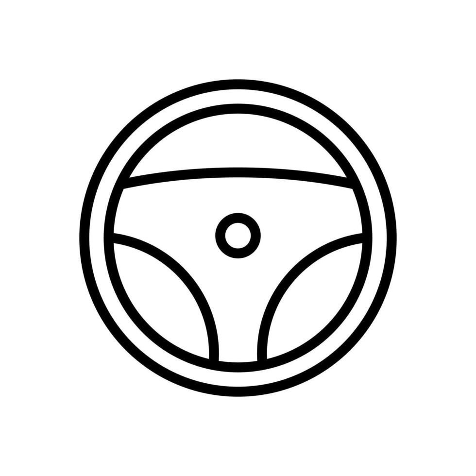 styrning hjul ikon symbol vektor mall samling