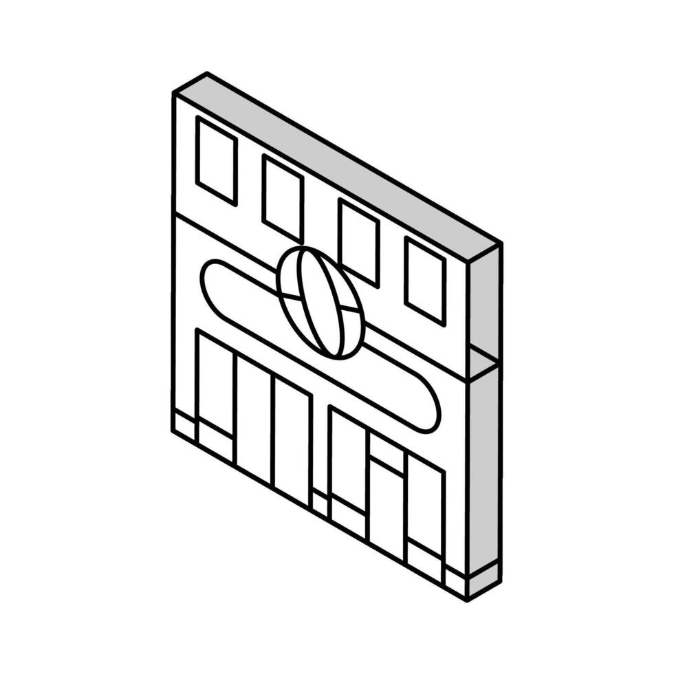 Chemiker Geschäft isometrisch Symbol Vektor Illustration