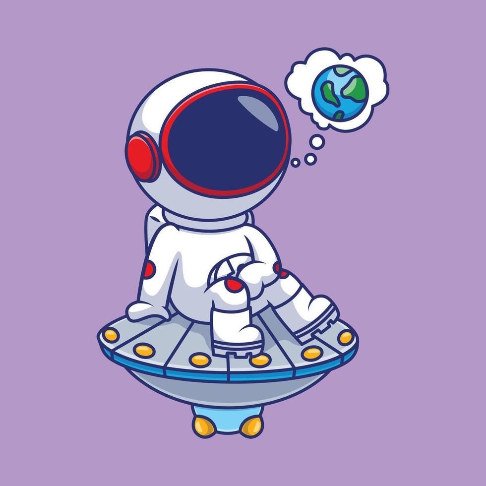 süß Astronaut spielen Basketball Karikatur Vektor Symbole Illustration. eben Karikatur Konzept. geeignet zum irgendein kreativ Projekt.