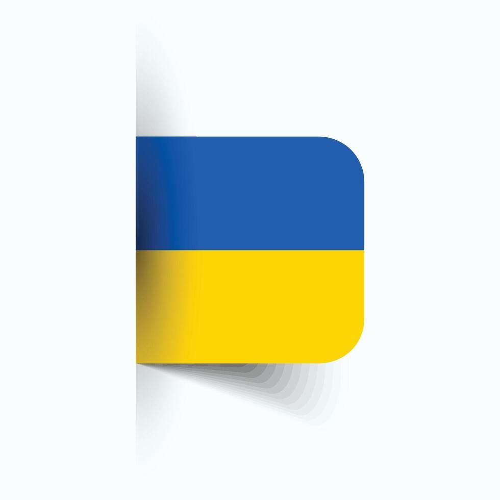 ukraina nationell flagga, ukraina nationell dag, eps10. ukraina flagga vektor ikon