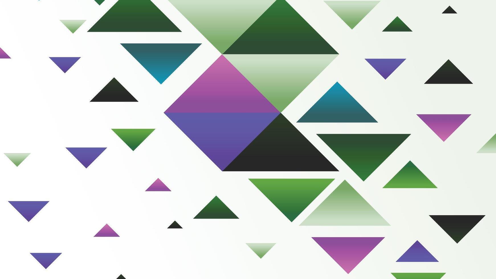 abstrakt geometrisch Formen Hintergrund mit Dreieck vektor