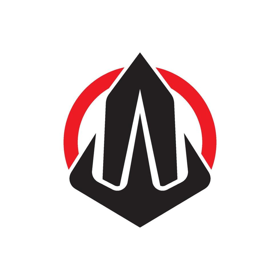 Dreizack Logo Symbol, Vektor Illustration Vorlage Design
