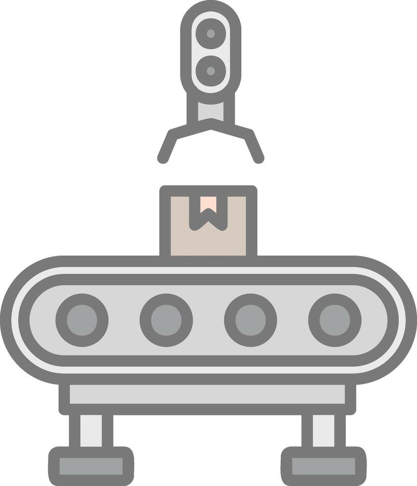 Fabrik Maschine Vektor Symbol