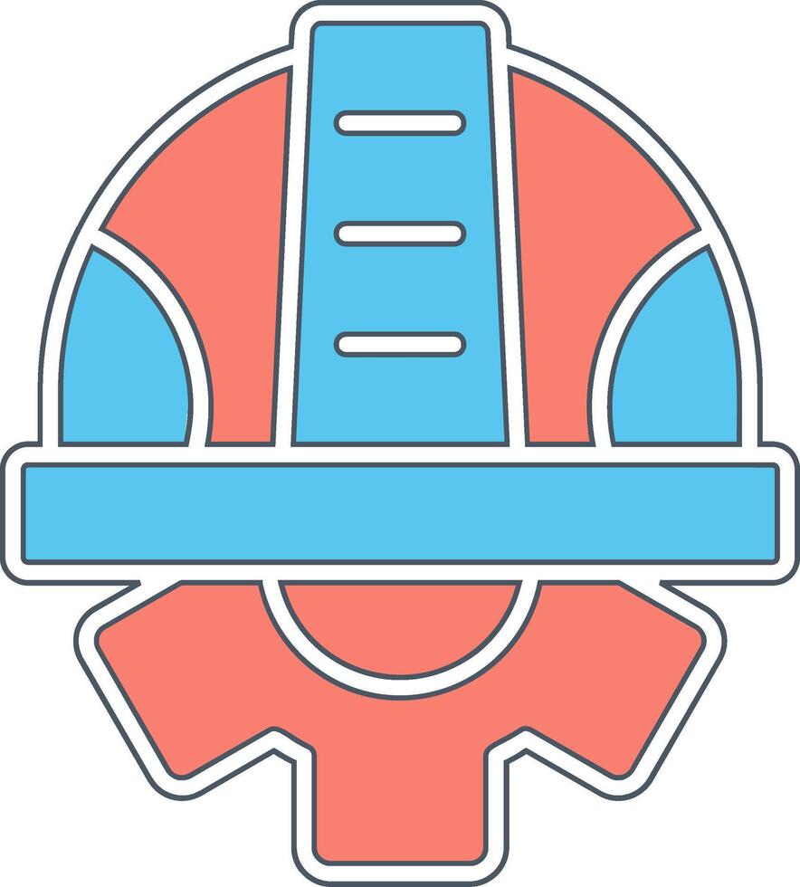 Helm-Vektor-Symbol vektor