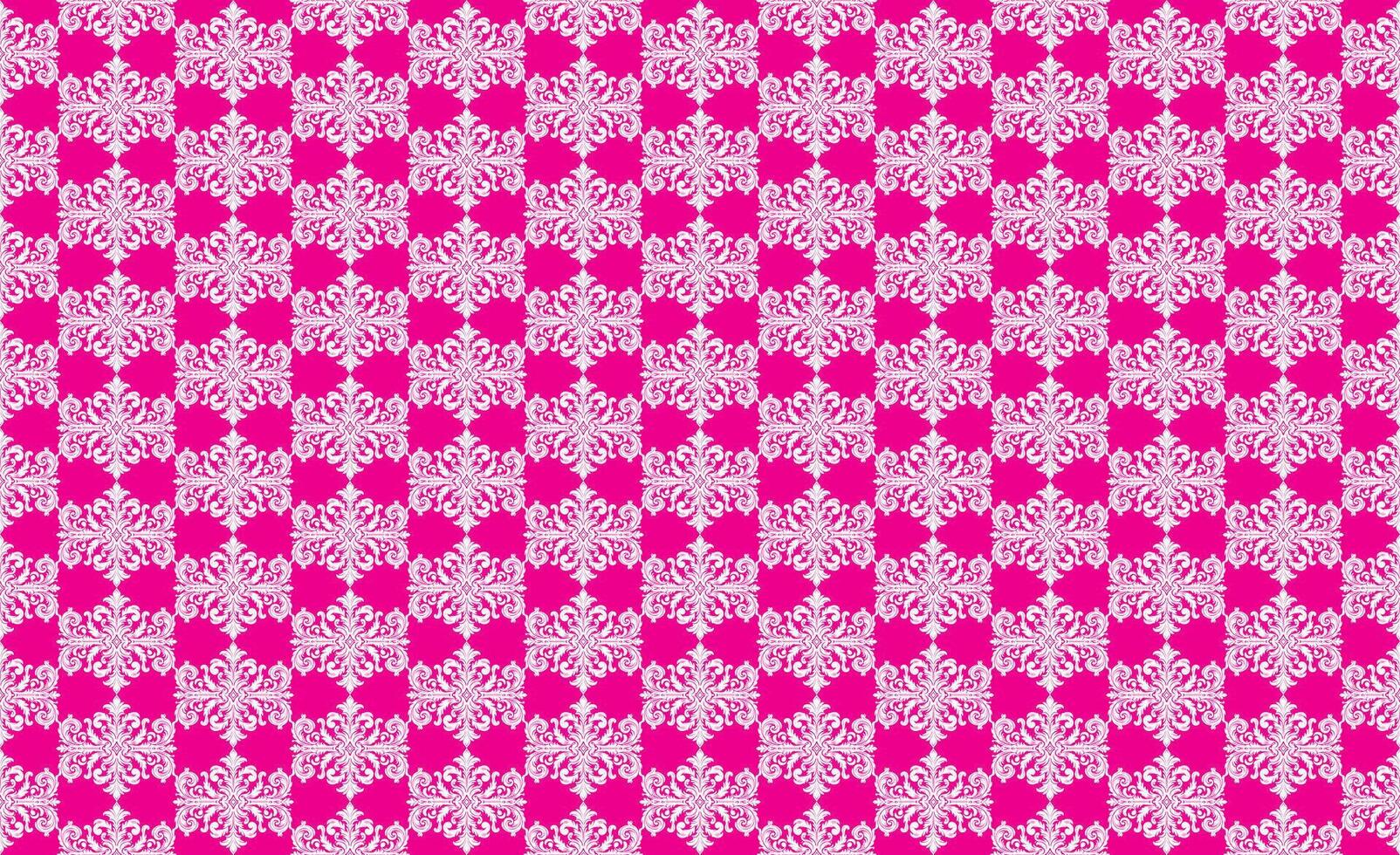 Damast Stoff Textil- nahtlos Muster Hintergrund Luxus dekorativ Zier Blumen- Jahrgang Stil. Vorhang, Teppich, Hintergrund, Kleidung, Verpackung, Textil- vektor