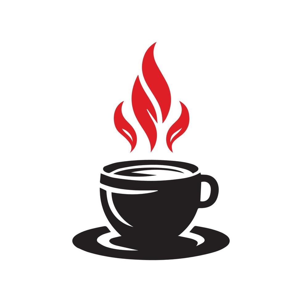 Kaffee Logo Vektor Vorlage, Kaffee Logo Vektor Elemente, Kaffee Vektor Illustration