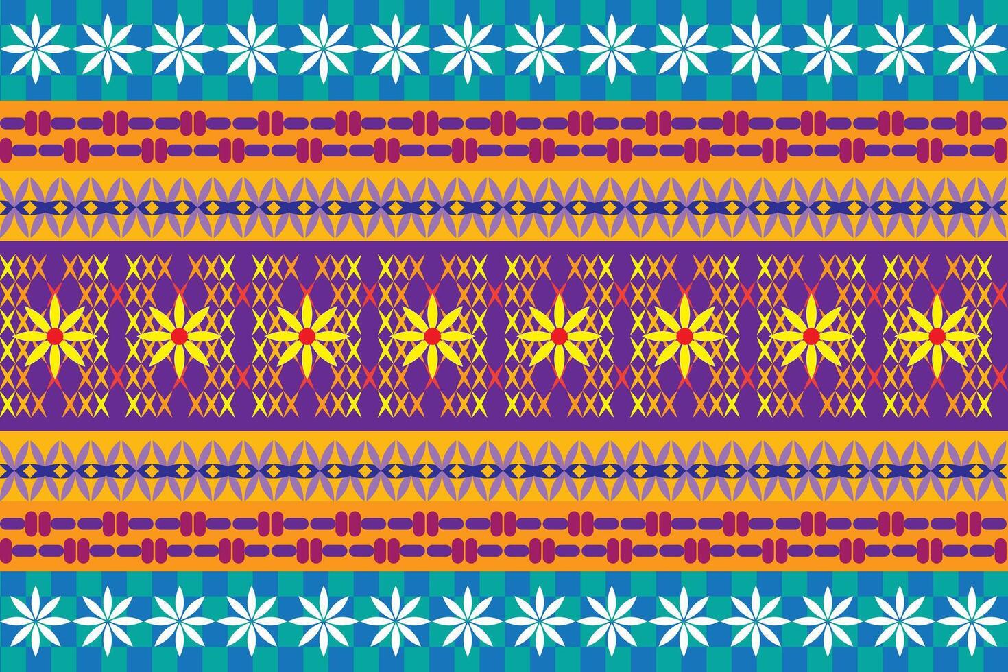 Illustration Muster von das krass Farbe auf multi Farbe Hintergrund. vektor