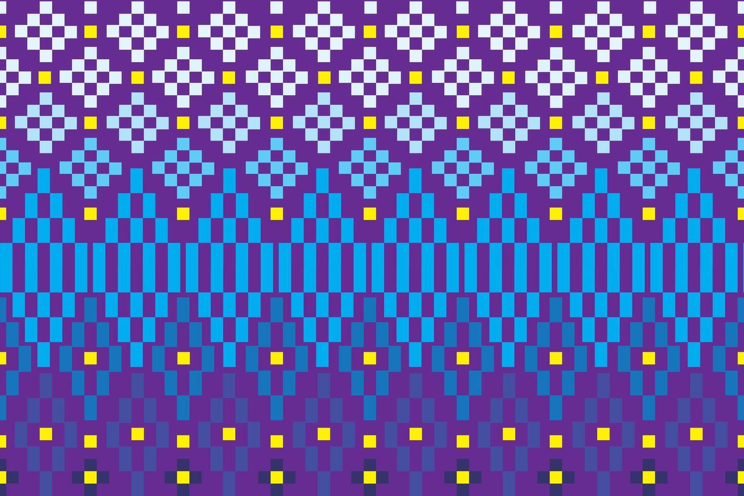 illustration mönster av de fyrkant på violett Färg bakgrund. vektor