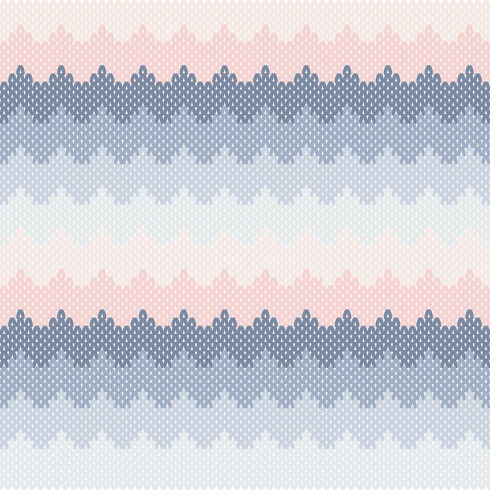 sömlös textur med en stickat mönster. flerfärgad sicksack- texturerad tyg mönster bakgrund den där är sömlös och upprepas. vektor