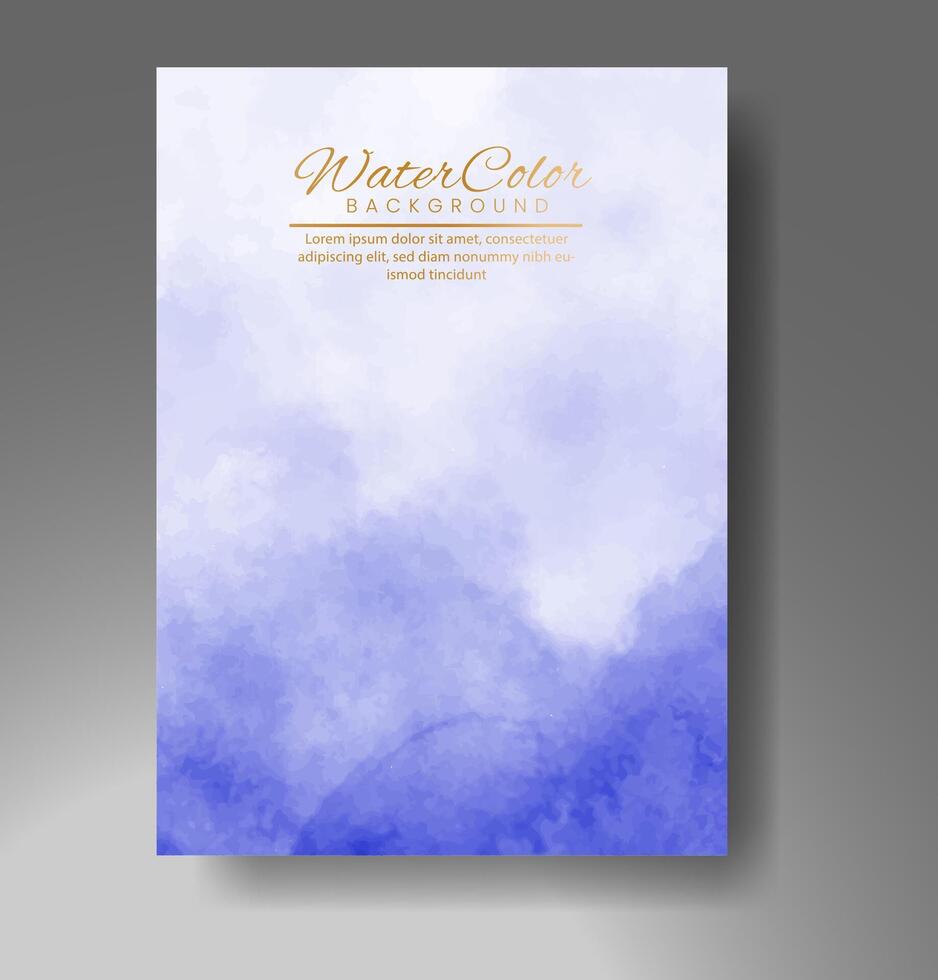 Karten mit Aquarellhintergrund. design für ihr cover, datum, postkarte, banner, logo. vektor