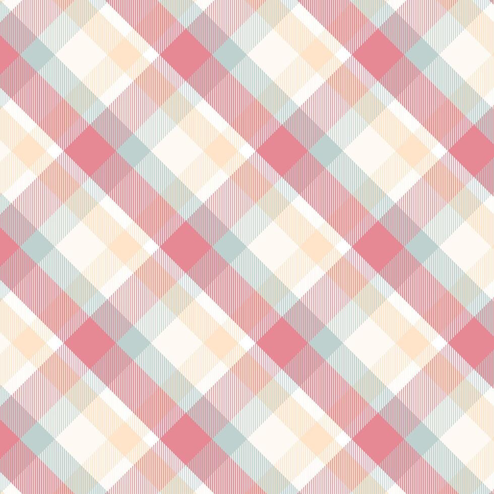 nahtlos Muster von Plaid. prüfen Stoff Textur. gestreift Textil- print.checkered Gingham Stoff nahtlos Muster. Vektor nahtlos Muster.