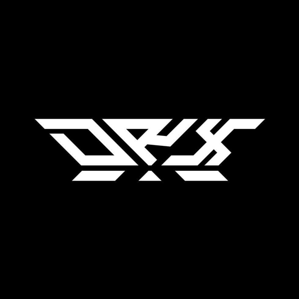 drx Brief Logo Vektor Design, drx einfach und modern Logo. drx luxuriös Alphabet Design
