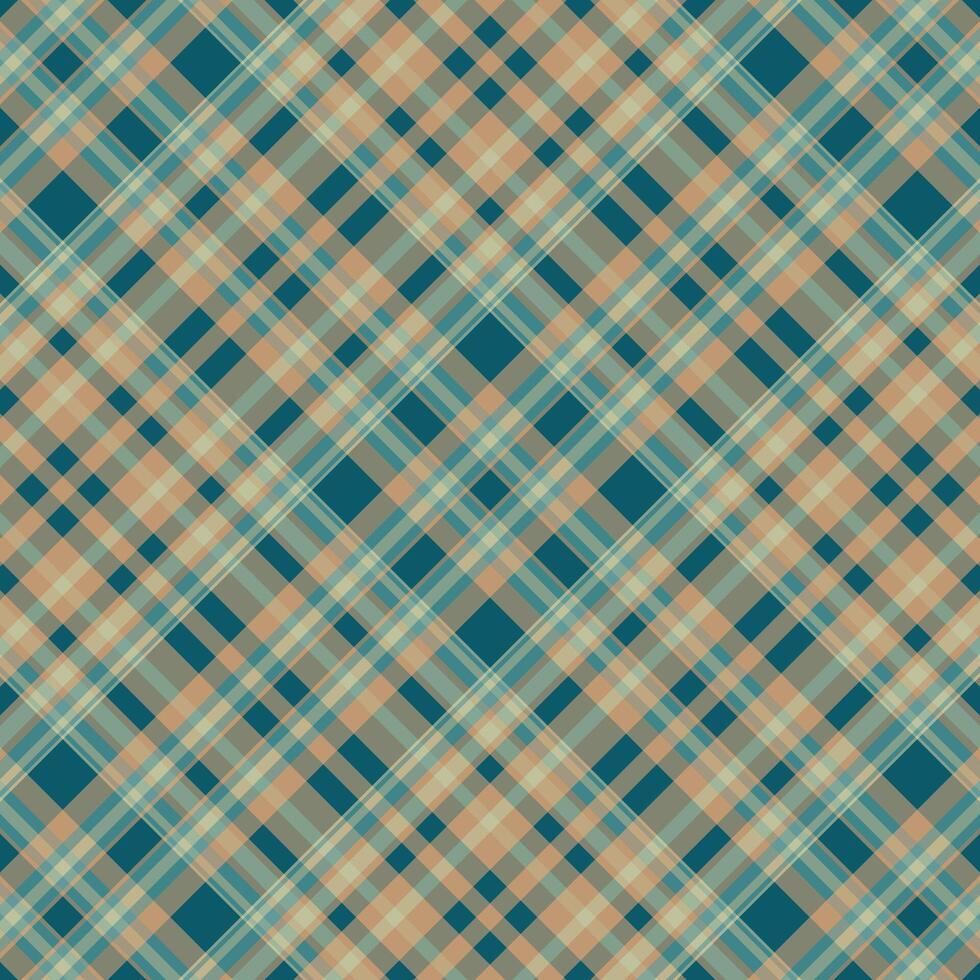 tartan plädmönster med textur och varm färg. vektor