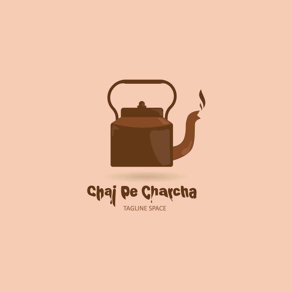 Kaffee, Tee Logo zum Cafe vektor