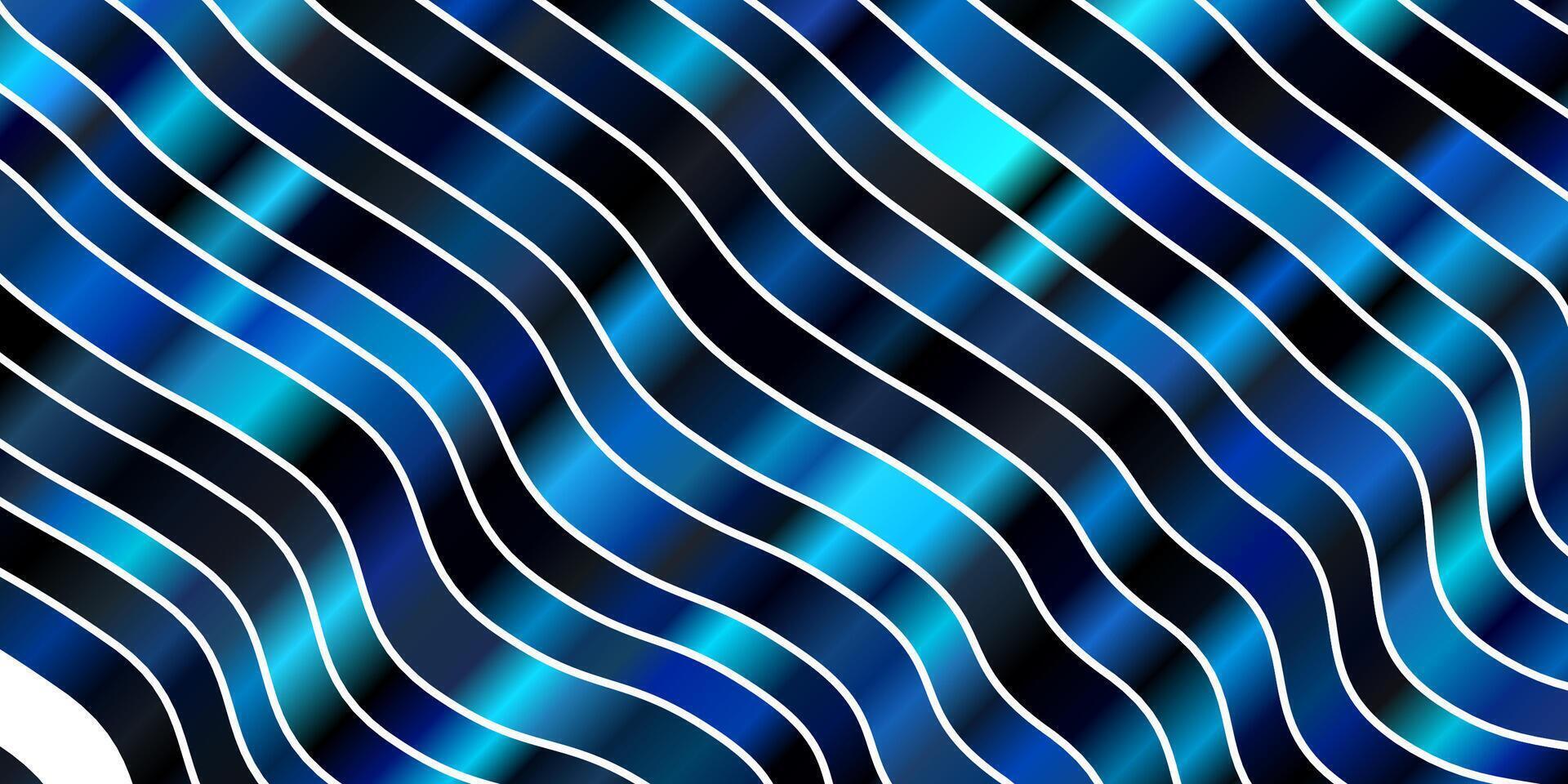 mörkblå vektorbakgrund med bågar. vektor