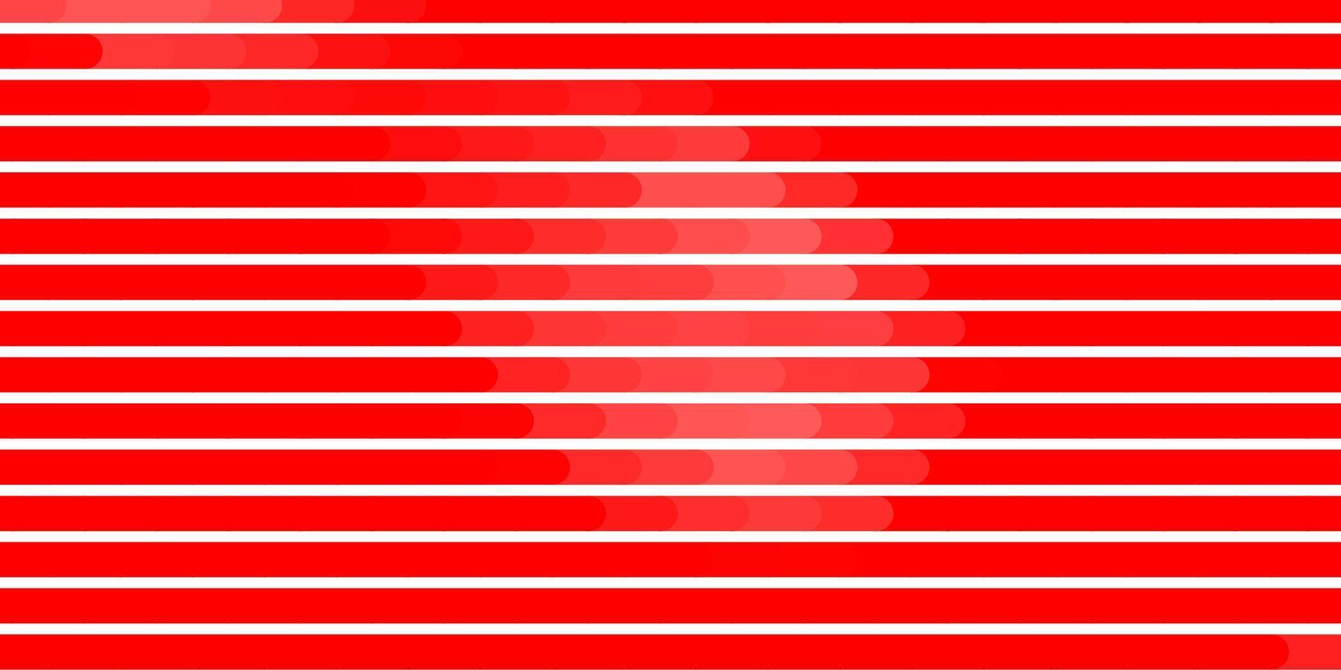 ljusrött vektormönster med linjer. vektor