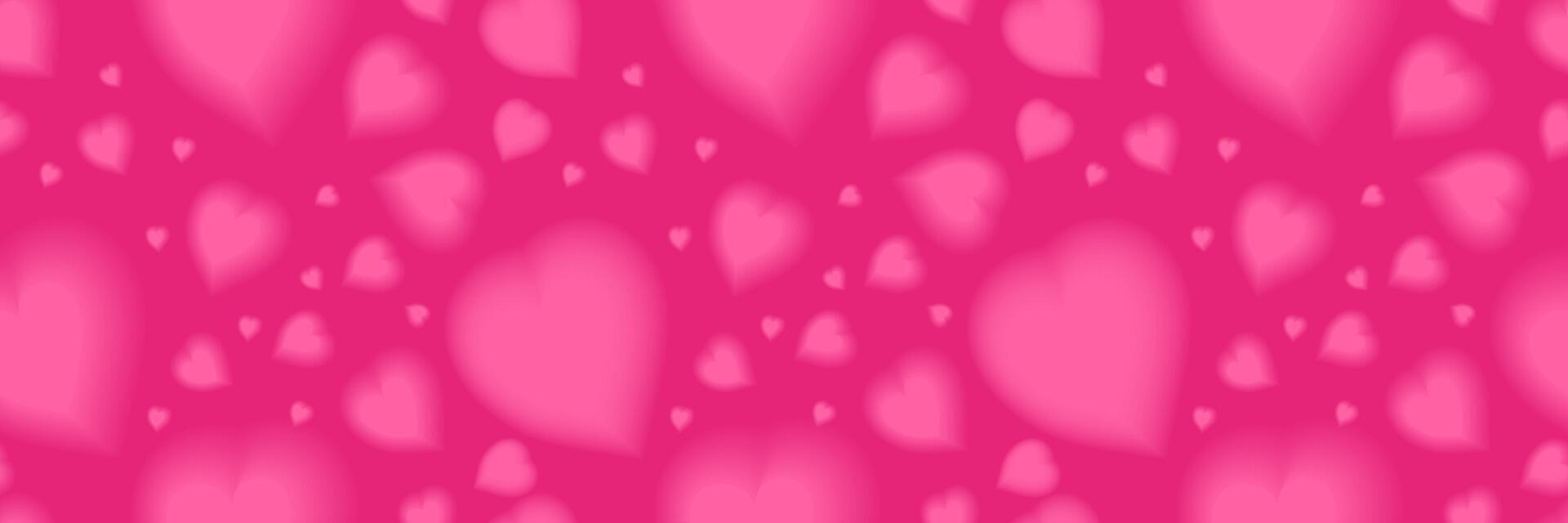 romantisk y2k rosa hjärta sömlös mönster. vektor