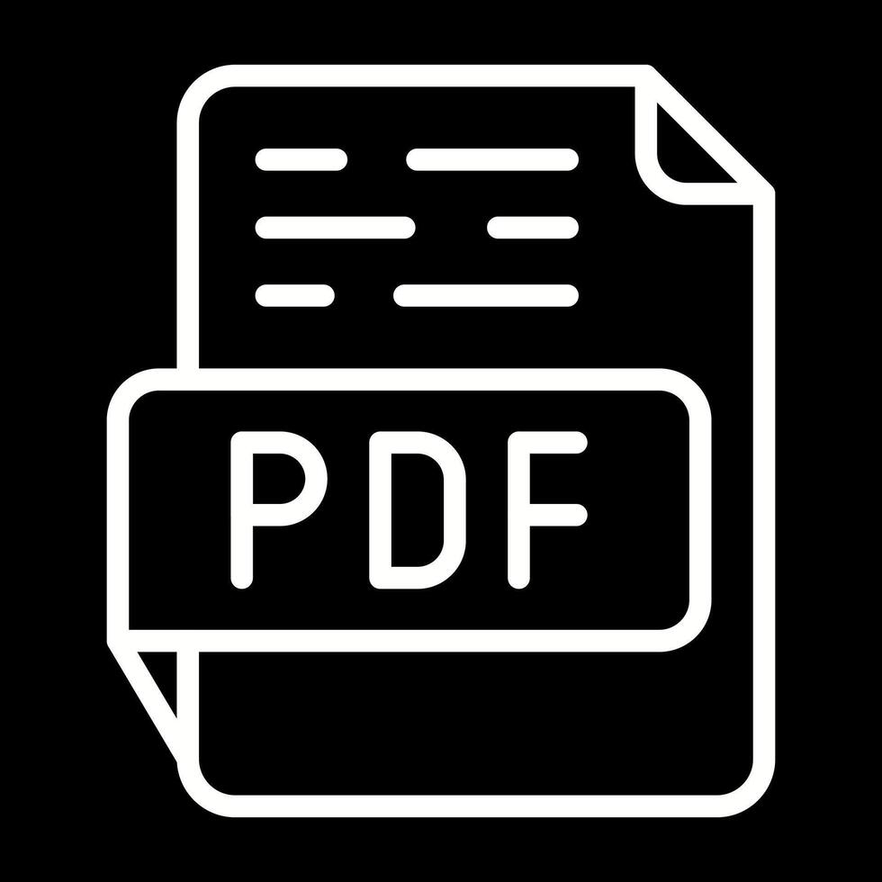 Pdf-Vektorsymbol vektor