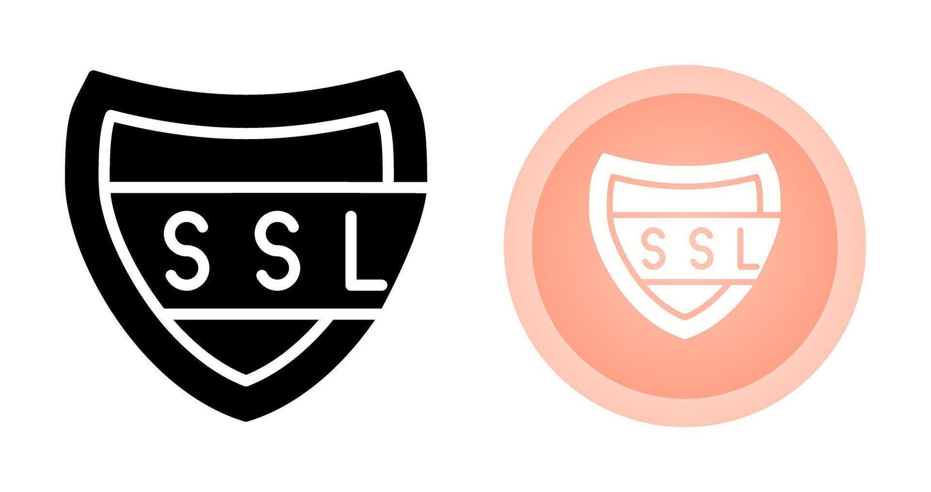 ssl Zertifikat Vektor Symbol