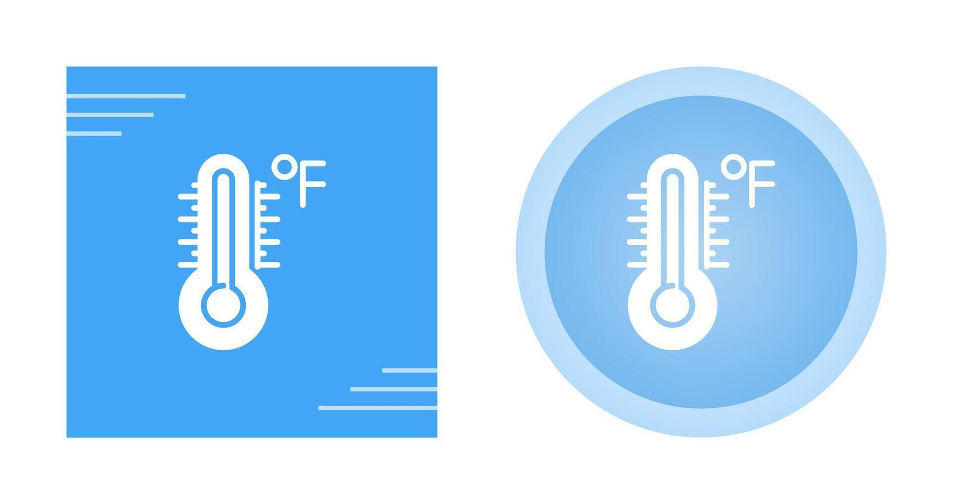 Thermometer-Vektor-Symbol vektor