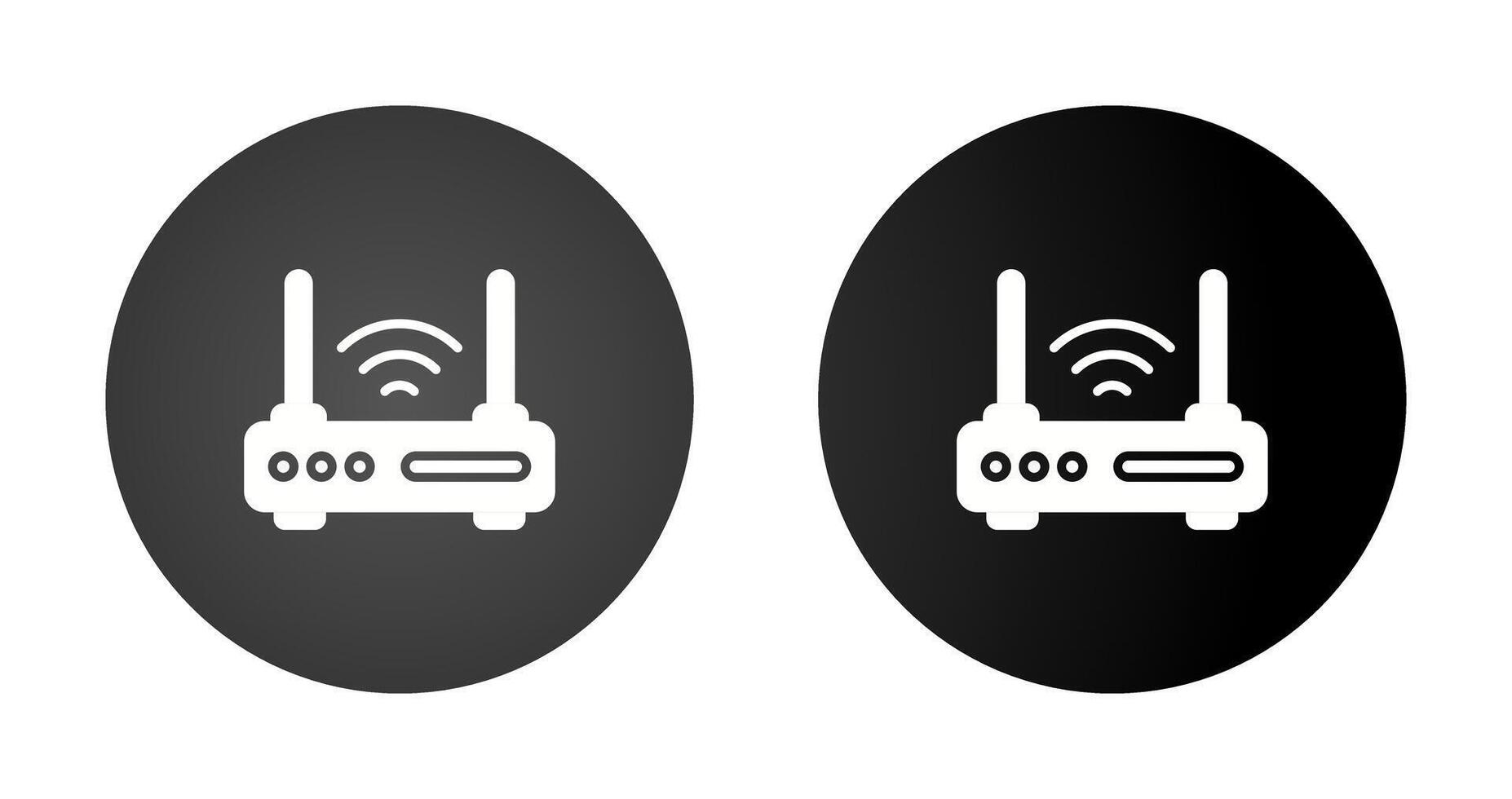 Router-Vektor-Symbol vektor