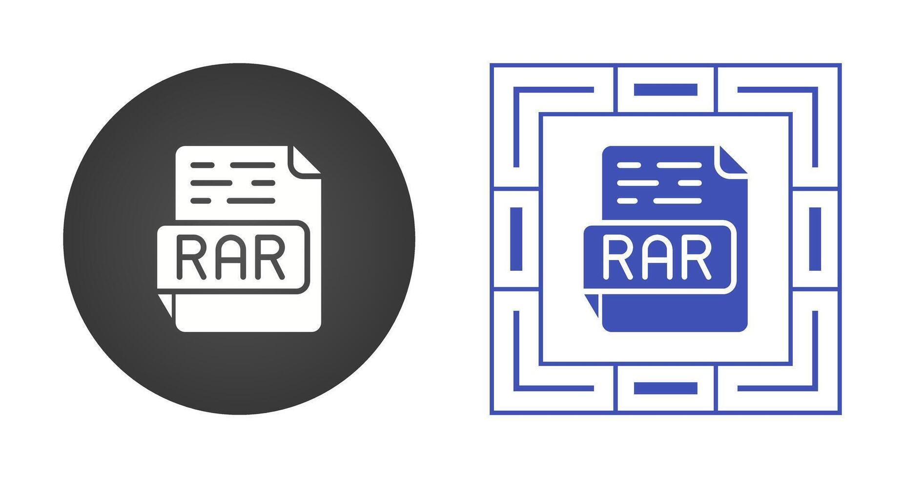 rar-Vektorsymbol vektor