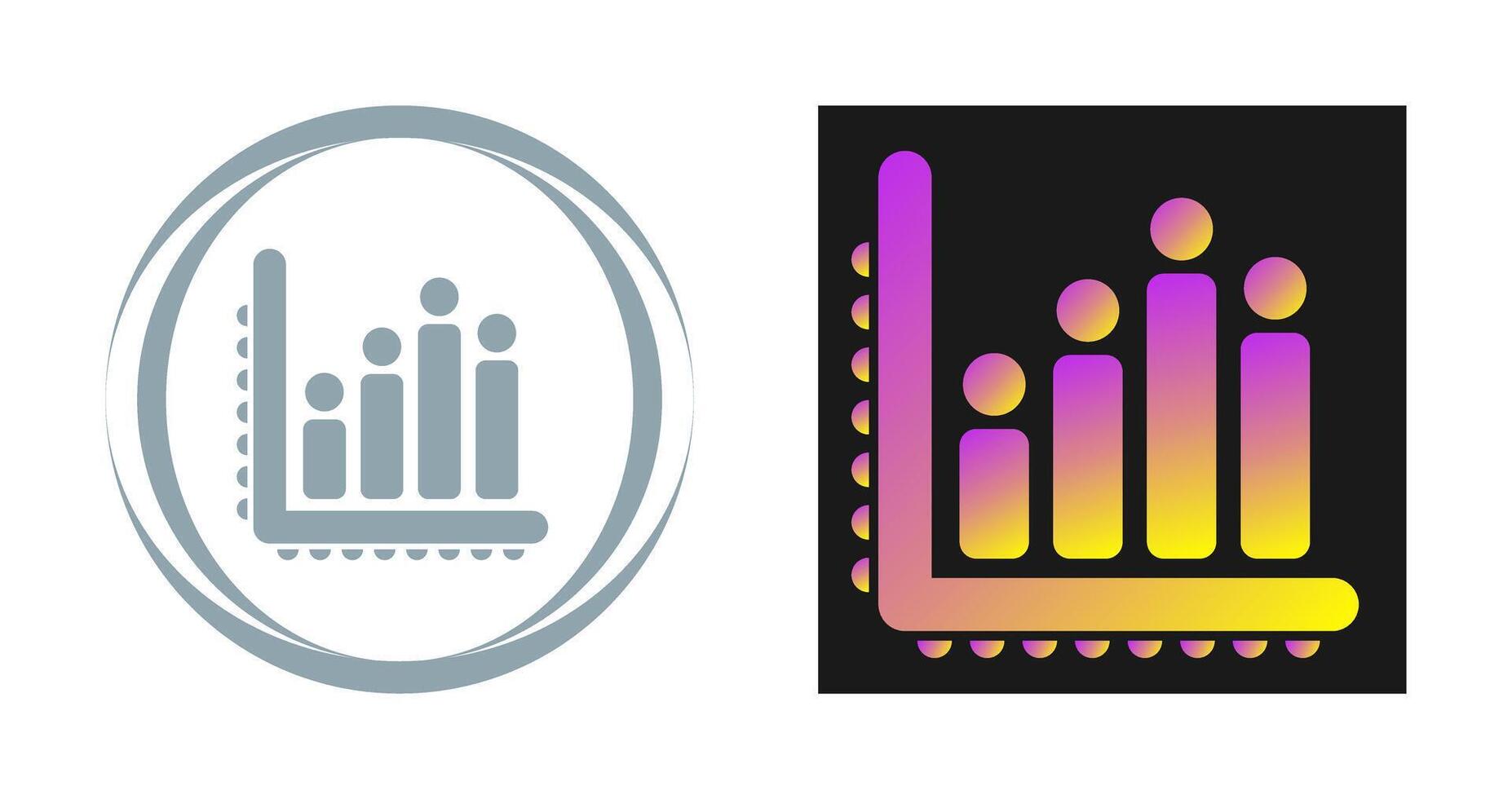 bar Diagram vektor ikon