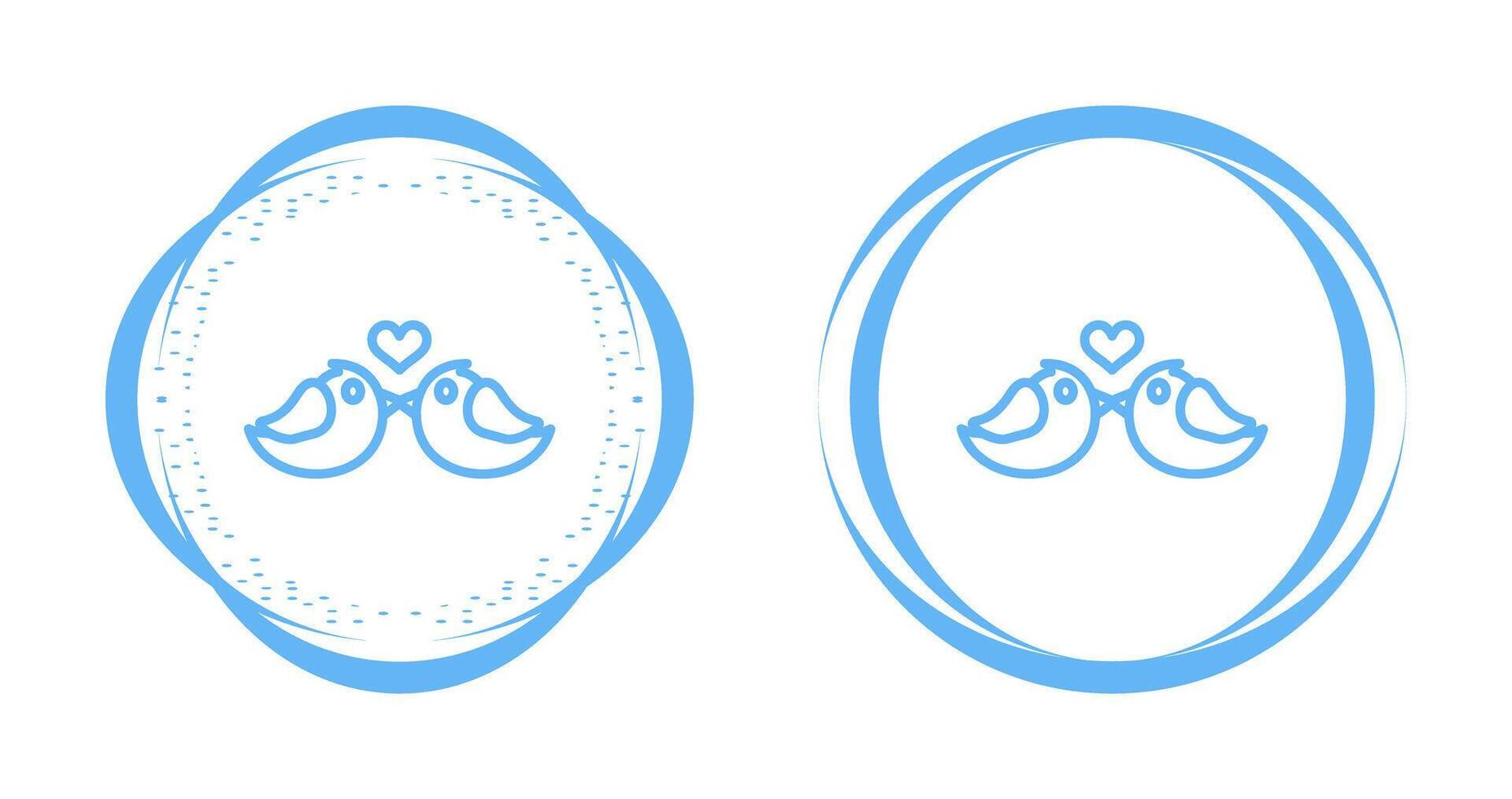 Lovebirds Vektor Symbol