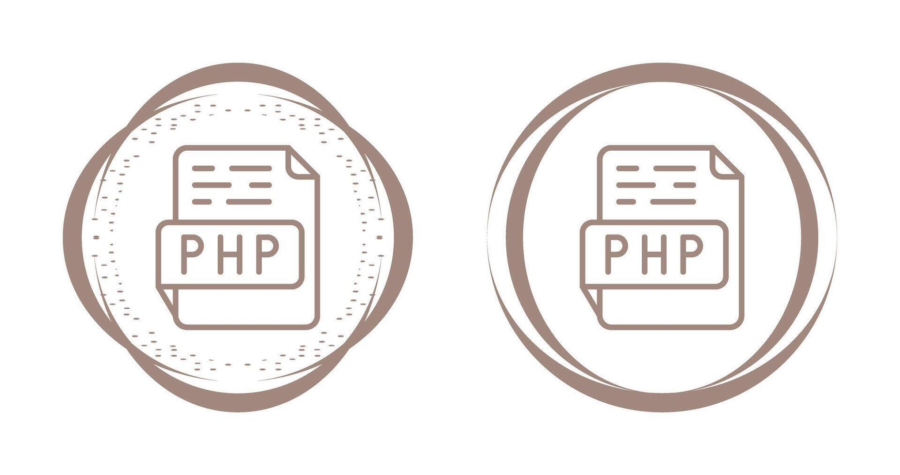 php vektor ikon