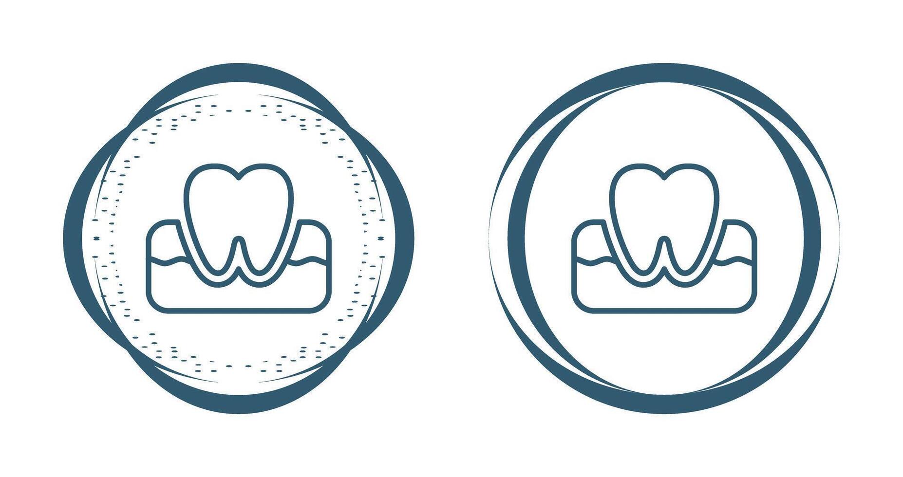 Zahnfleisch Vektor Symbol