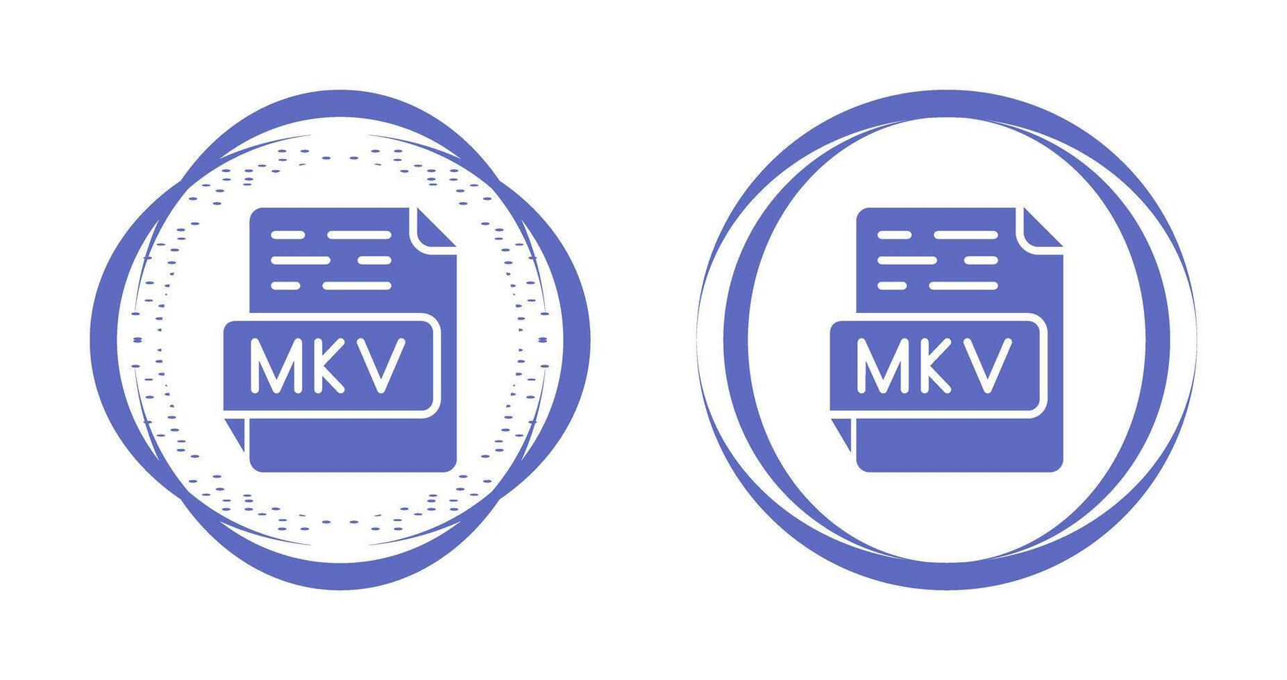 mkv-Vektorsymbol vektor