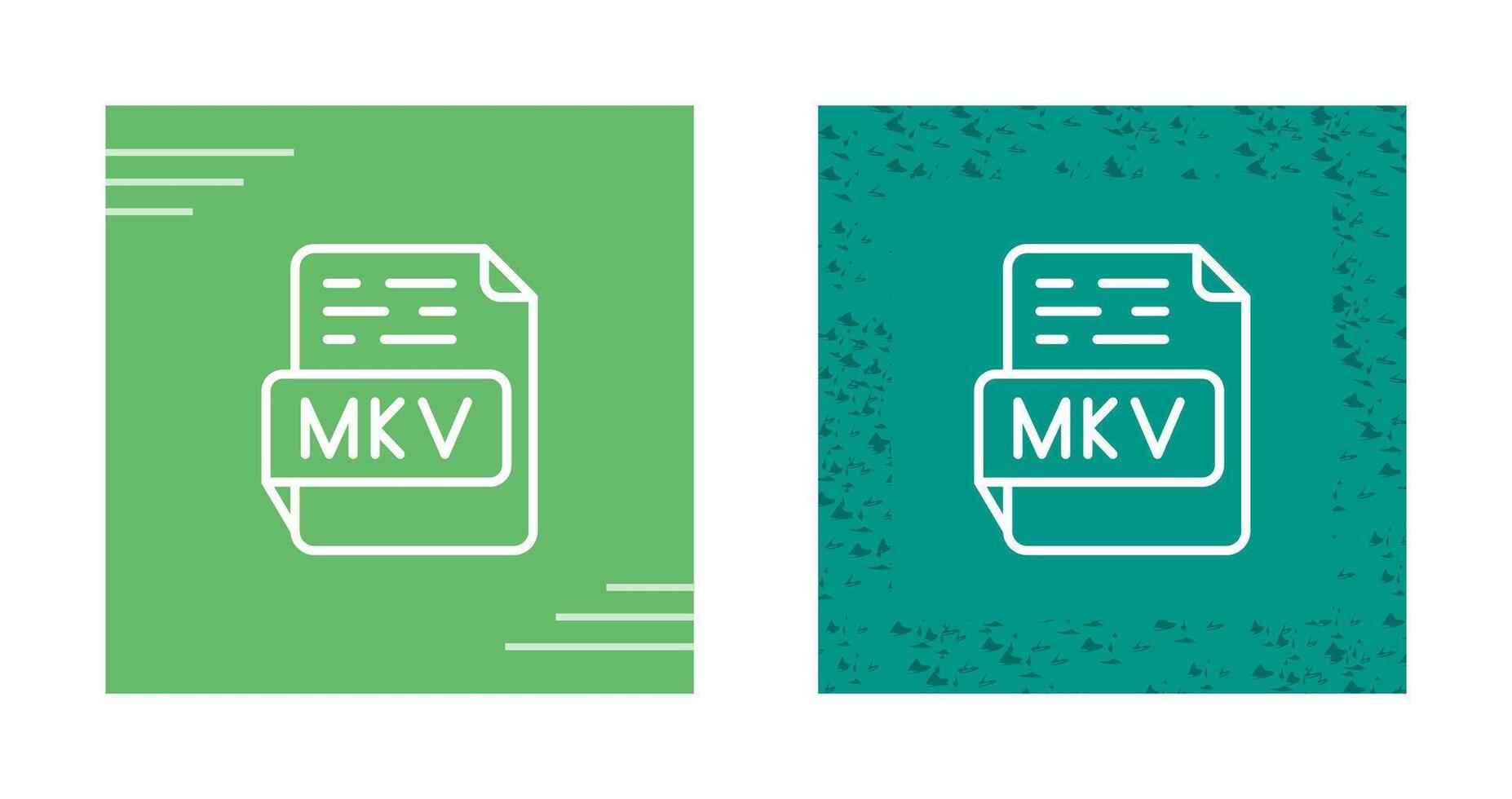 mkv-Vektorsymbol vektor