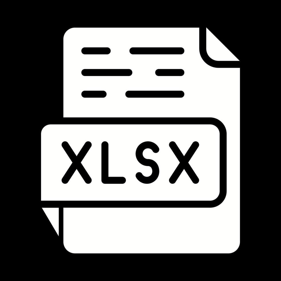 xlsx vektor ikon