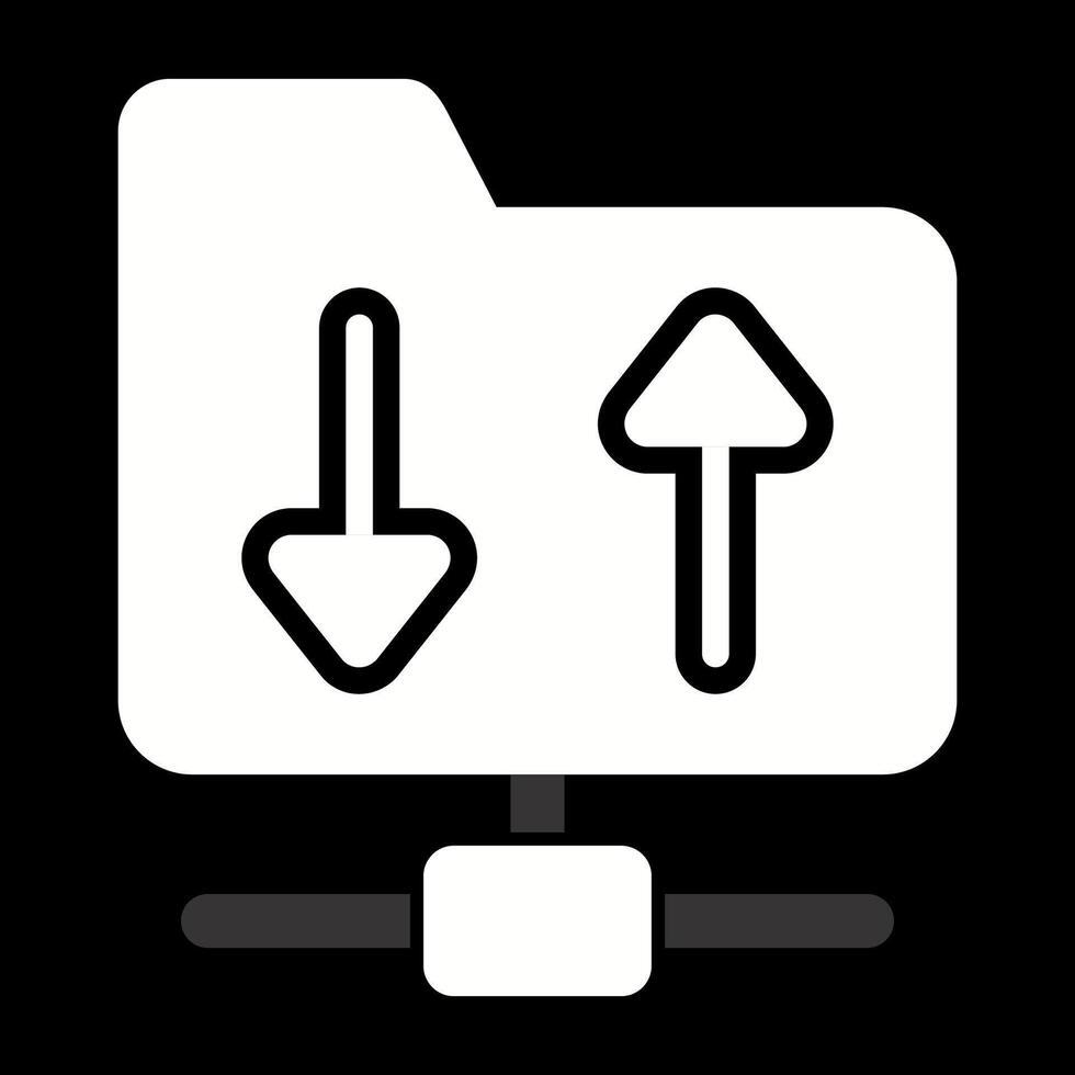 ftp Hosting Vektor Symbol