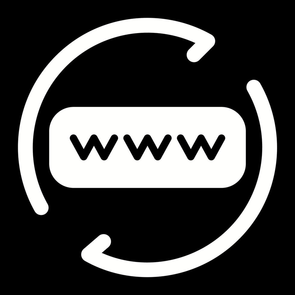 Domain Erneuerung Vektor Symbol