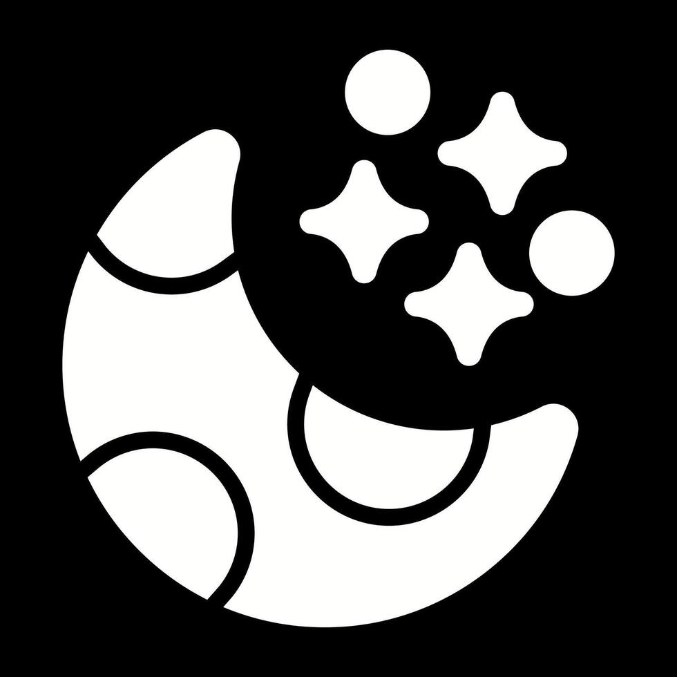 Mond-Vektor-Symbol vektor