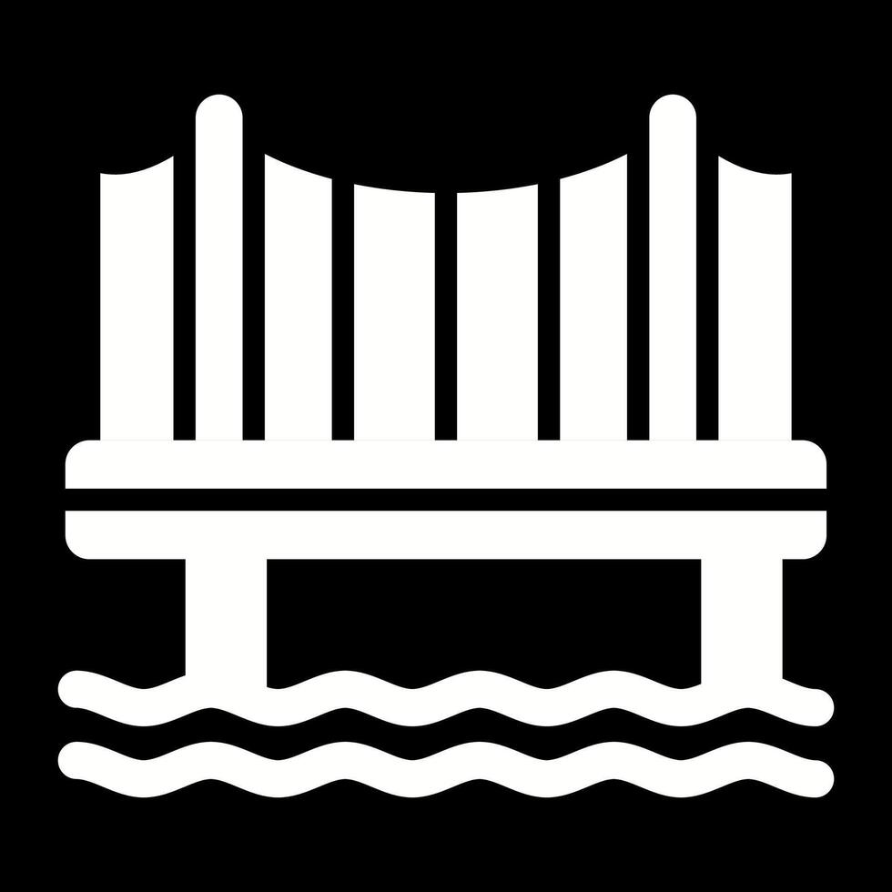 Brücke-Vektor-Symbol vektor