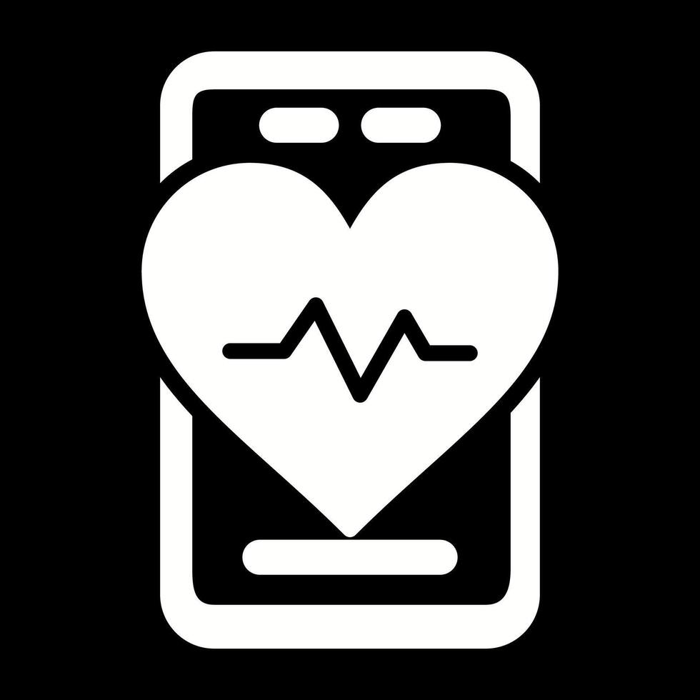 Gesundheit App Vektor Symbol