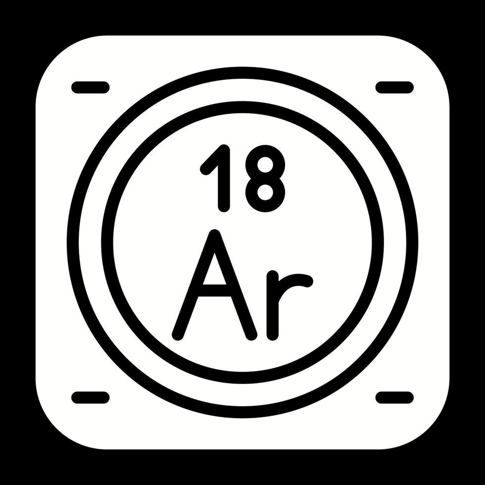 kemisk element vektor ikon