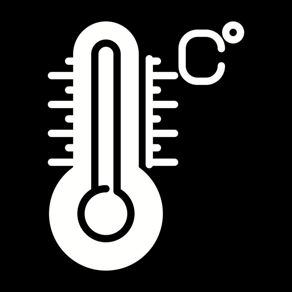 temperatur vektor ikon