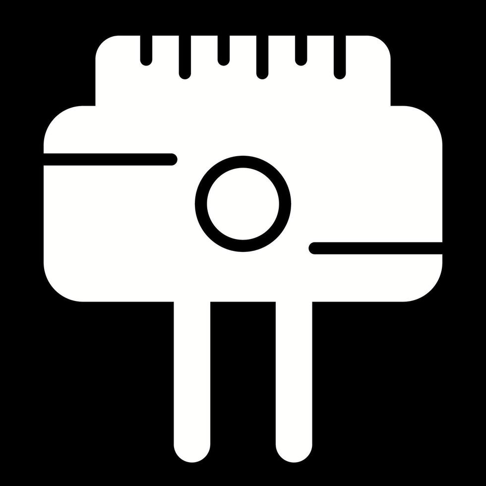 Plug-Vektor-Symbol vektor