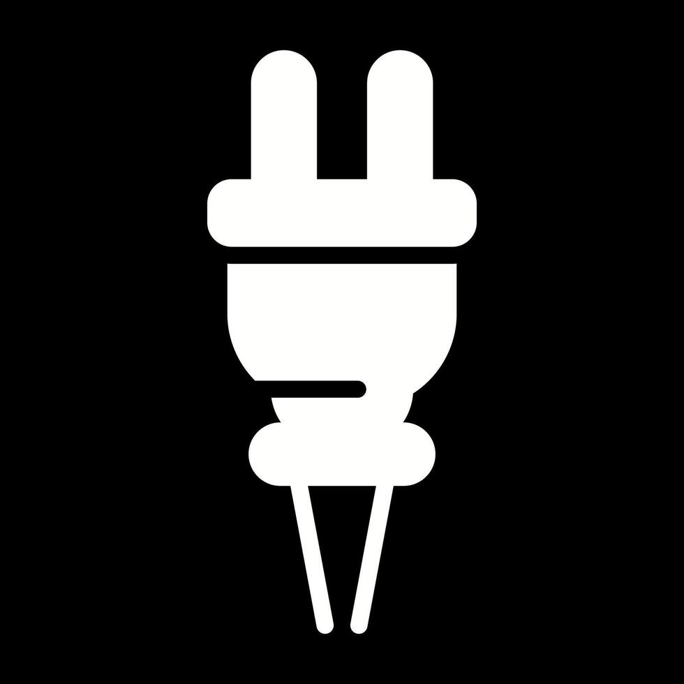 Plug-Vektor-Symbol vektor