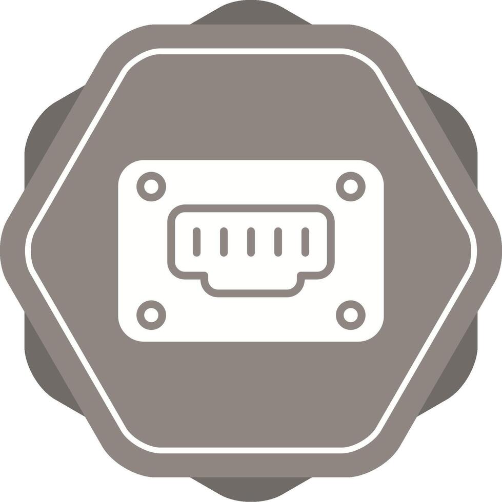 Ethernet vektor ikon