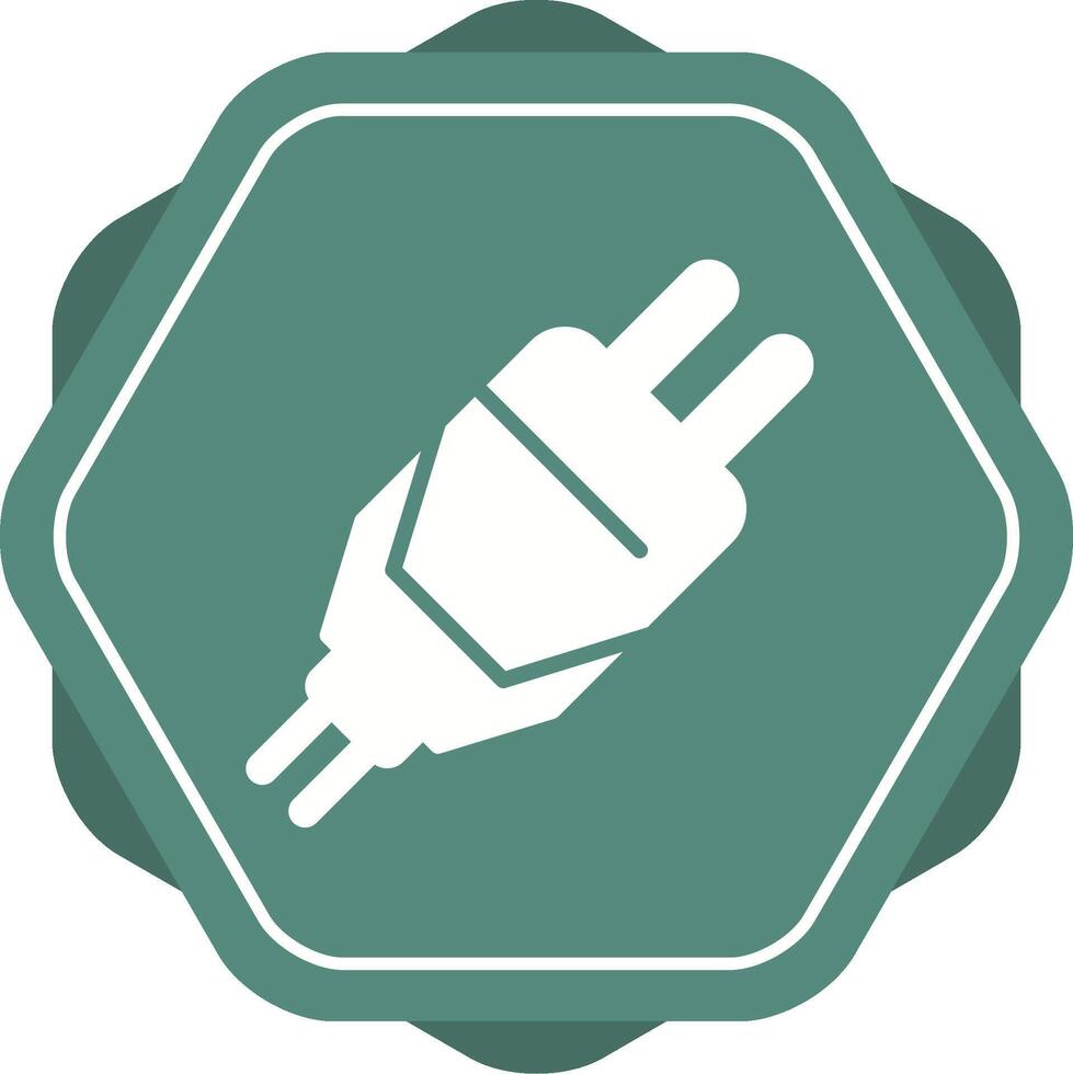 Plug-Vektor-Symbol vektor