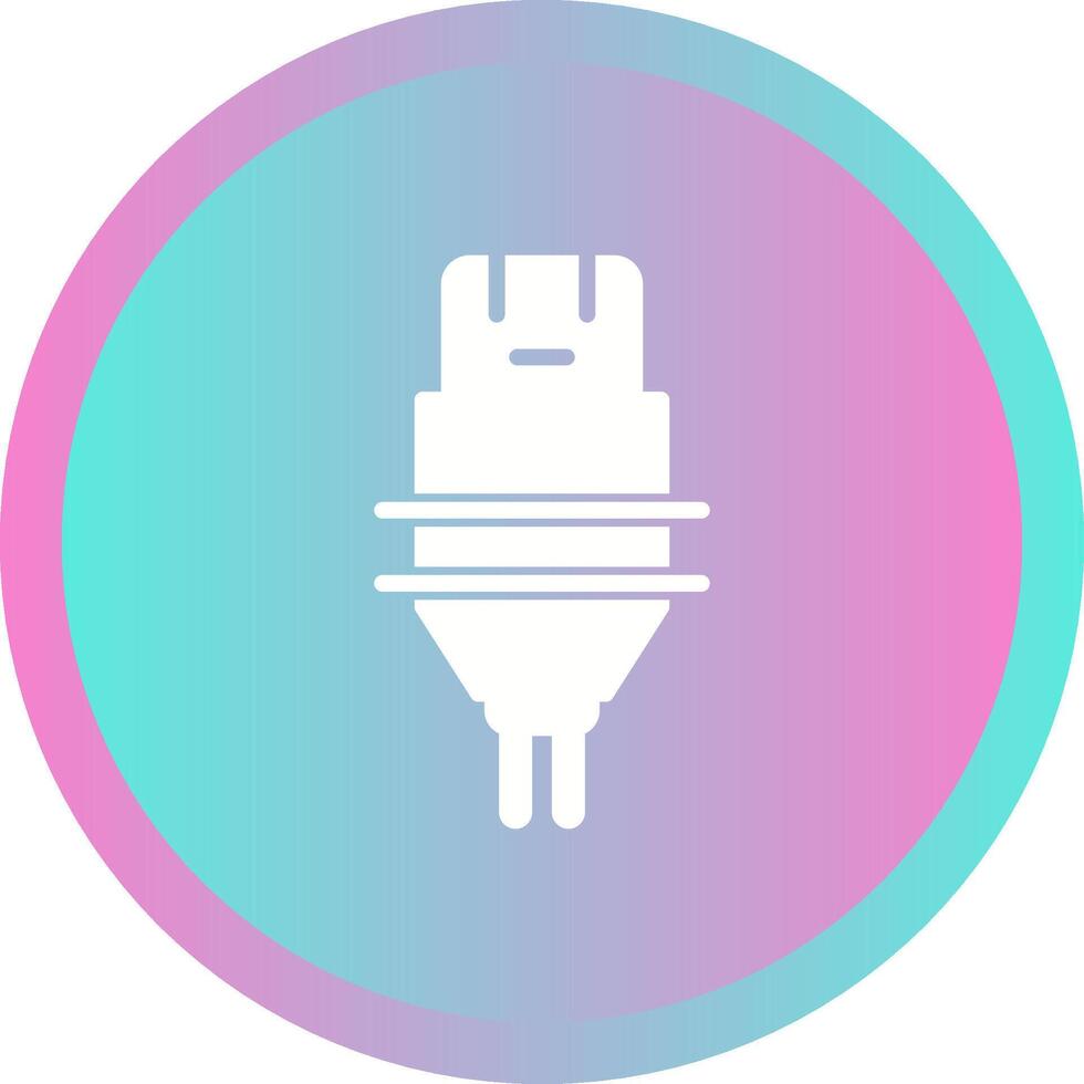 Plug-Vektor-Symbol vektor