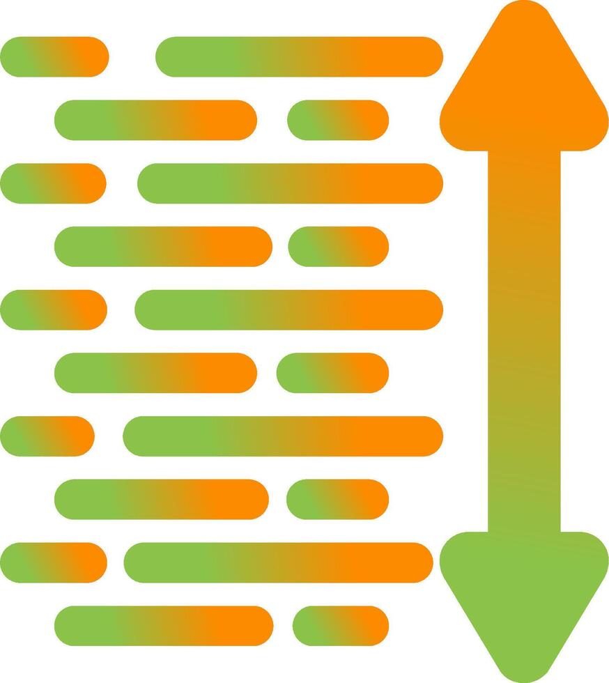 Linie Abstand Vektor Symbol