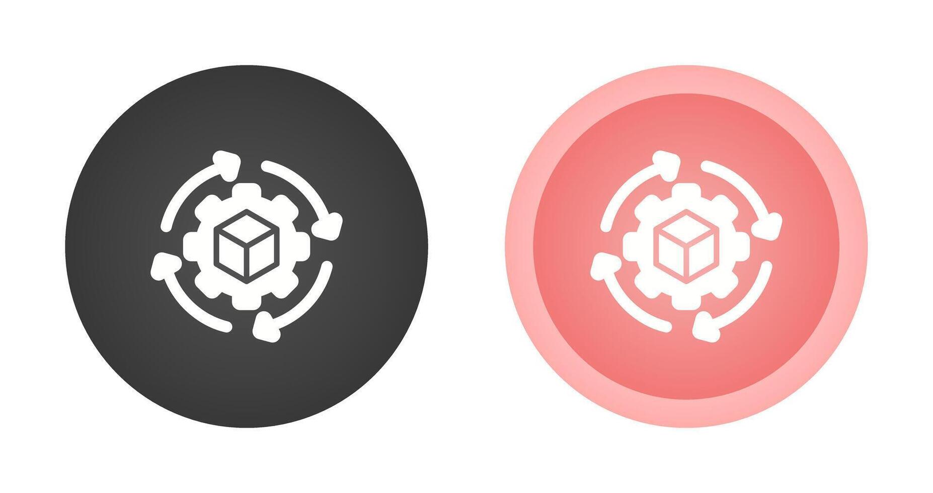 liefern Kette Analytik Vektor Symbol