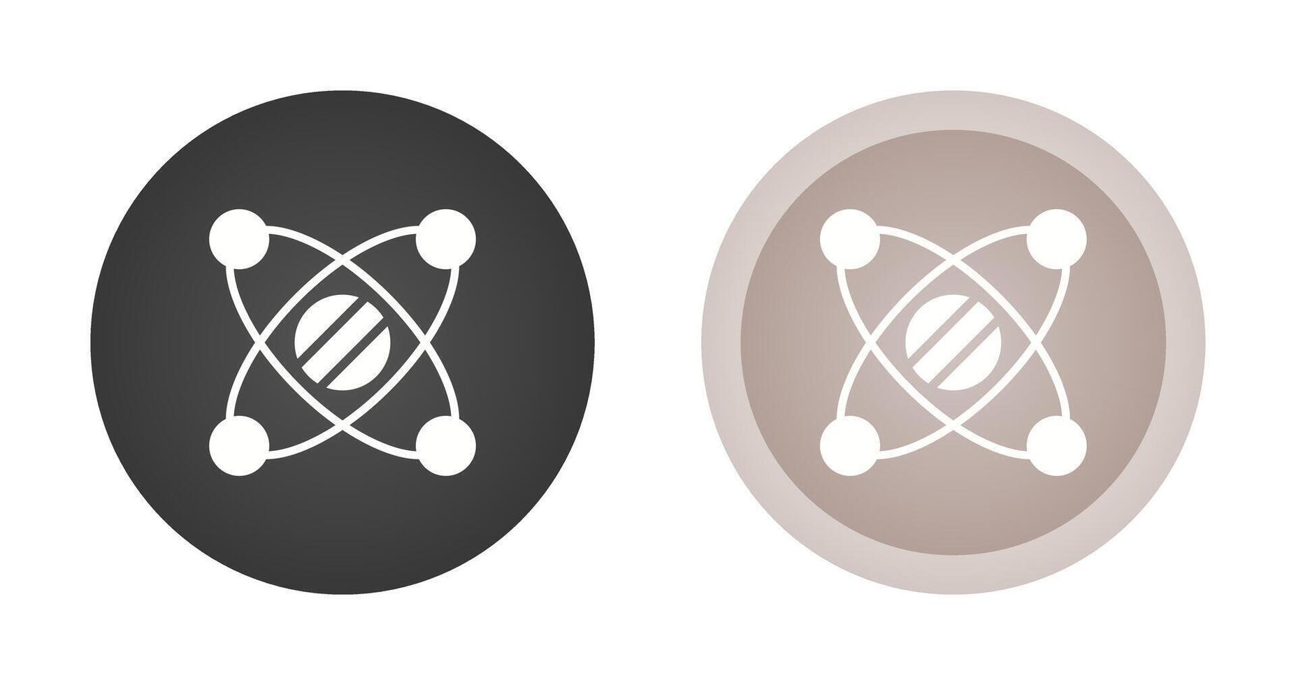 Vektorsymbol des Sonnensystems vektor