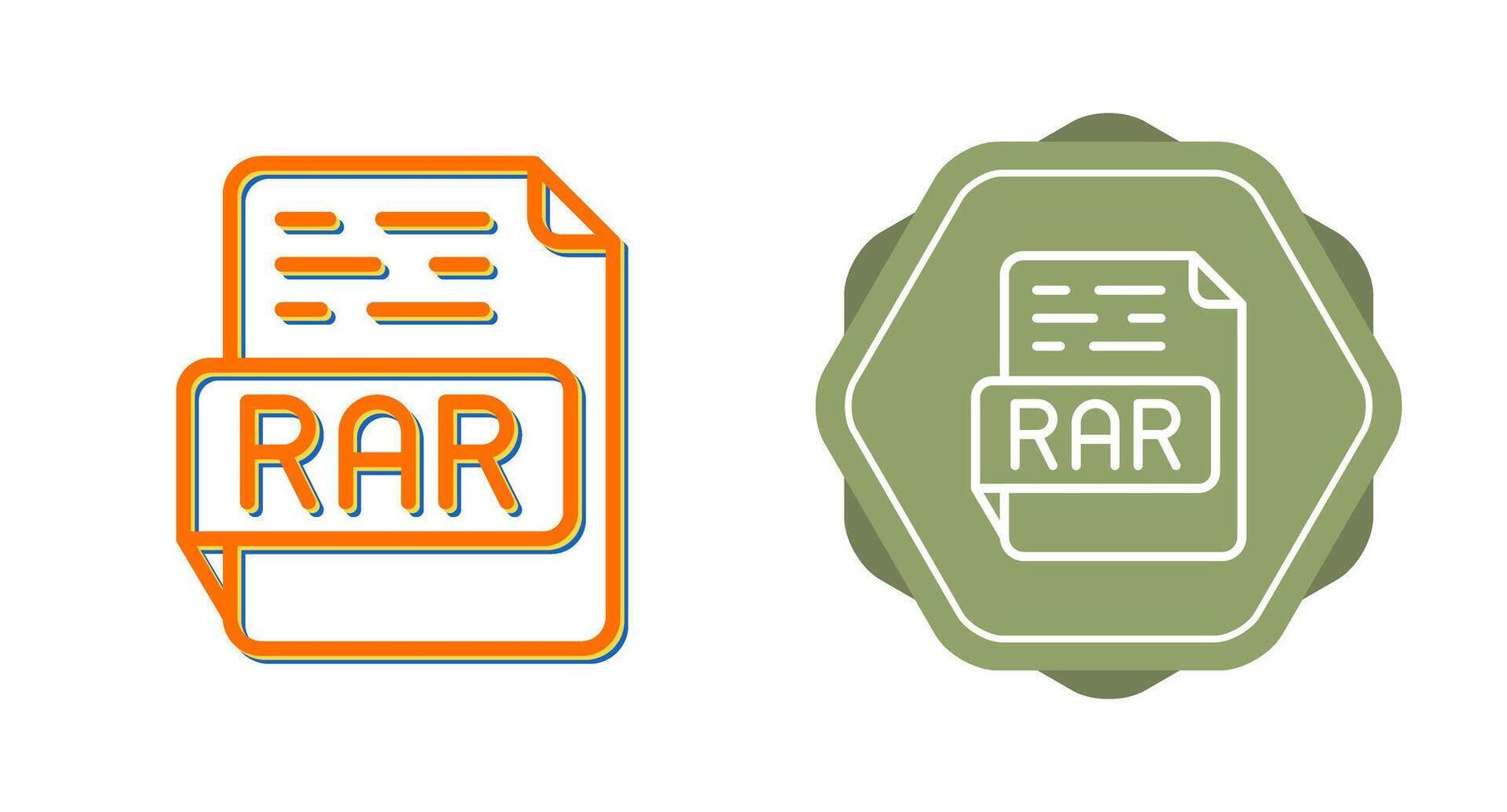 rar-Vektorsymbol vektor